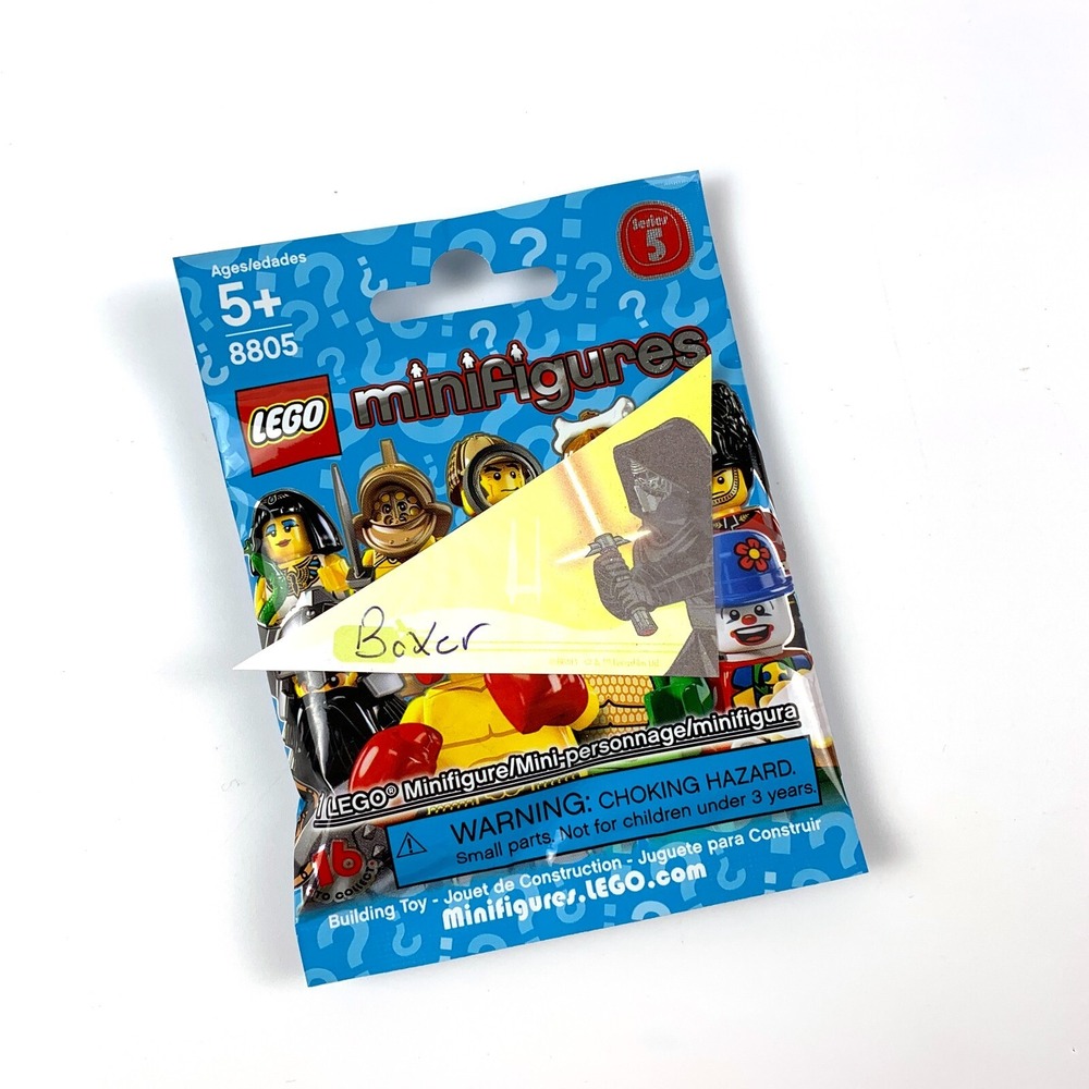 Lego Minifigures Series 5 Boxer‎ Retired 2011 Sealed NIP
